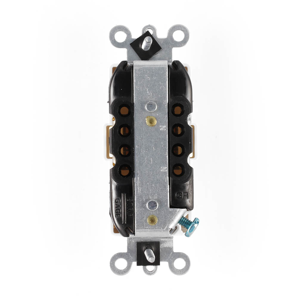 15 Amp Decora Plus Duplex Receptacle/Outlet, Commercial Grade