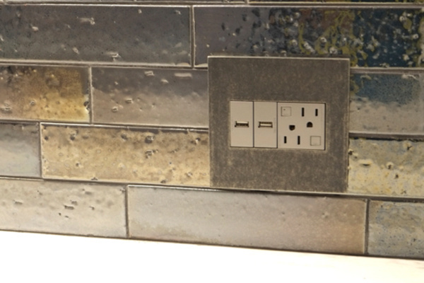 adorne® Tamper-Resistant 15A Duplex Self-Test GFCI Receptacles, Magnesium