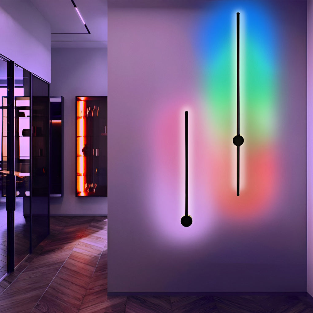 [Open-Box]Remote Control RGB Long LED Linear Lights Wall Sconces