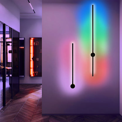 [Open-Box]Remote Control RGB Long LED Linear Lights Wall Sconces
