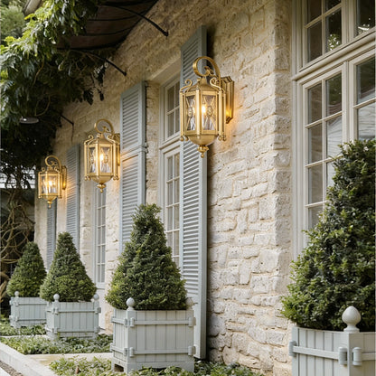 Vintage Wall Sconce Light Fixtures European-Style Waterproof Lamp