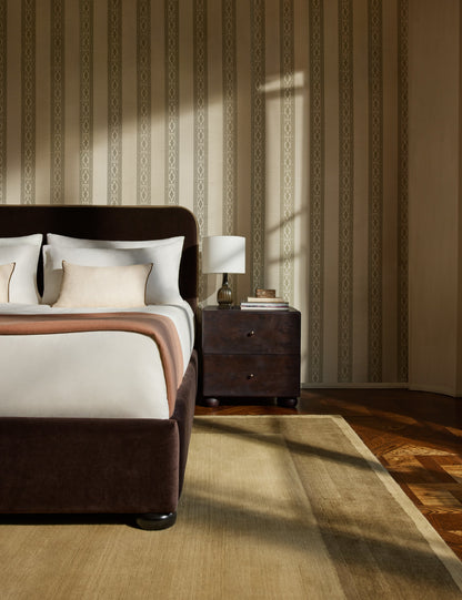 Paradiso Grasscloth Wallpaper by Jake Arnold