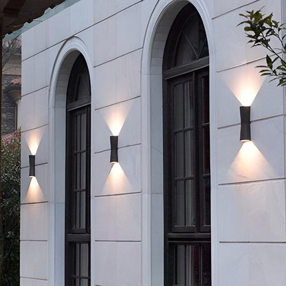 [Open-Box] Waterproof LED Up and Down Lights Modern Wall Lamp Wall Washer Light
