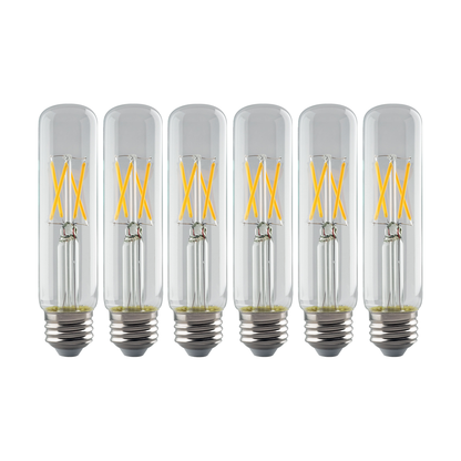 4 Watt T10 LED; Clear; Medium base; 2700K; 350 Lumens; 120 Volt