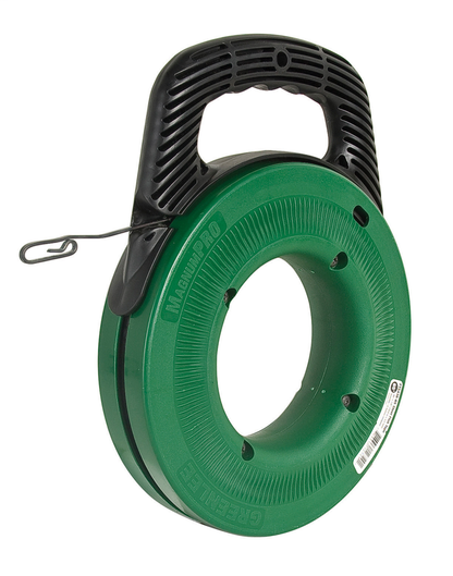65 ft Steel Fish Tape - 1/8" wide (19.8 m × 3.2 mm)