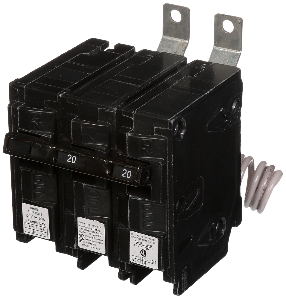 BREAKER 20A 2P 120/240V 22K BLH 120V ST