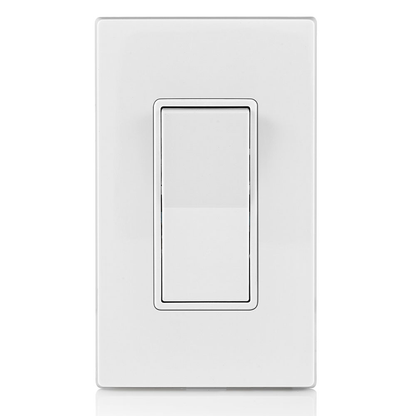 15 Amp Decora 3-Way Switch, Self-Grounding, White