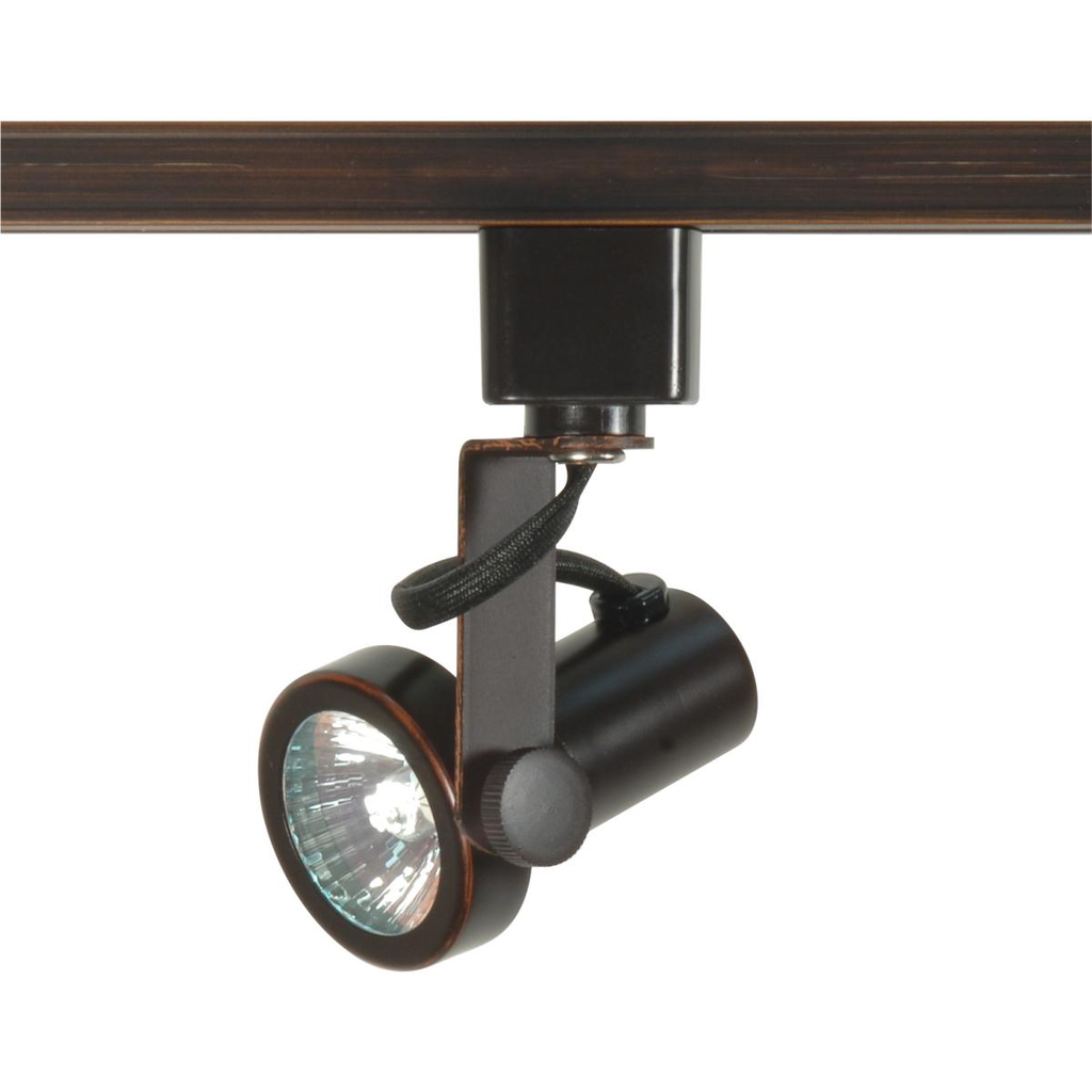 1 Light - MR16 - 120V Track Head - Gimbal Ring - Russet Bronze Finish
