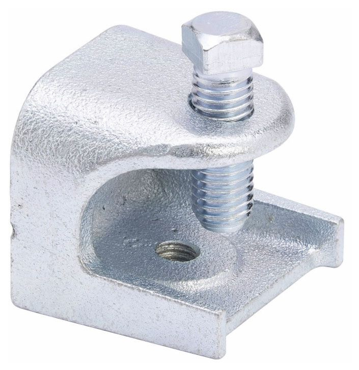B444-3/8-ZN, Rod Support Beam Clamp