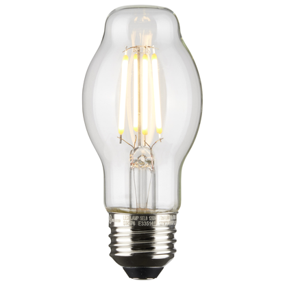 6.5 Watt BT15 LED; Clear; Medium base; 2700K; 810 Lumens; 120 Volt