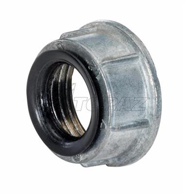 3-1/2" Rigid Zinc Bushings With Insulated Thermoplastic Liner