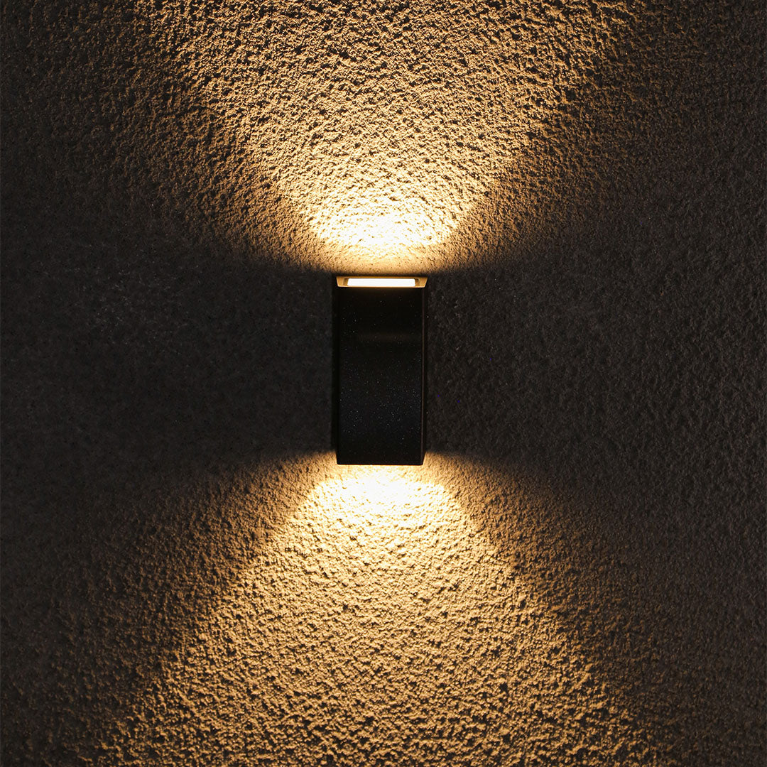 Waterproof LED Up Down Outdoor Wall Light Modern Style