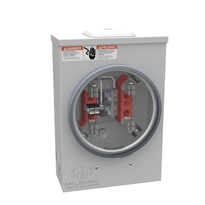 5 Terminal Ring Type Small Closing Plate Triplex Ground 5th Terminal Wire Installed 125 Ampere
