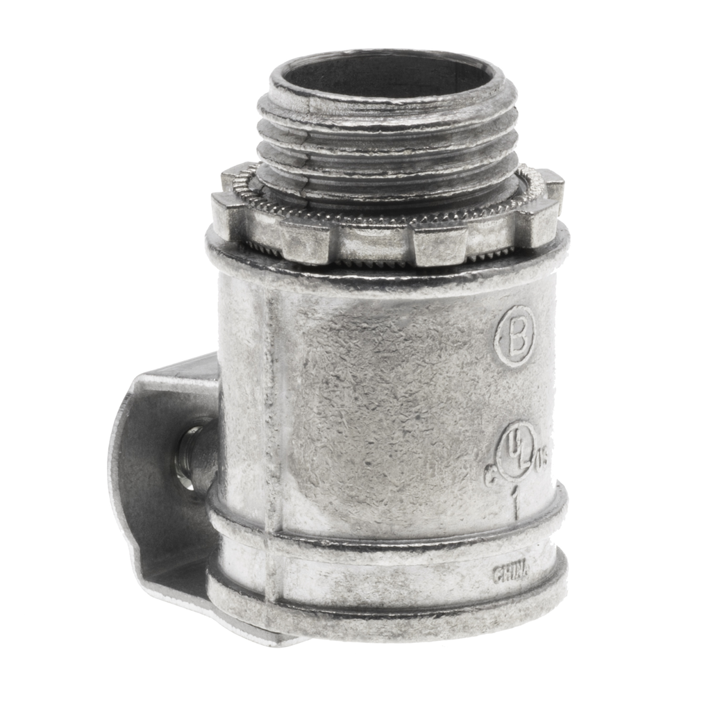 "U" Shaped Strap Connector 1/2", Die Cast Zinc