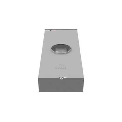 5 Terminal Ringless Large Closing Plate With 3 In Hub Pack Inside Meter Socket Lever Bypass 7-8 In Barrel Lock Ground With Bracket Provision