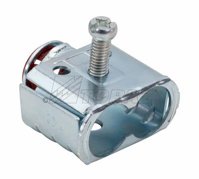 1/2" Snap-In MC Cable Connector Duplex