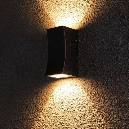 Waterproof LED Up Down Outdoor Wall Light Modern Style