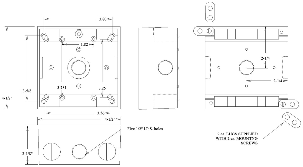 30251, Weatherproof Outlet Box