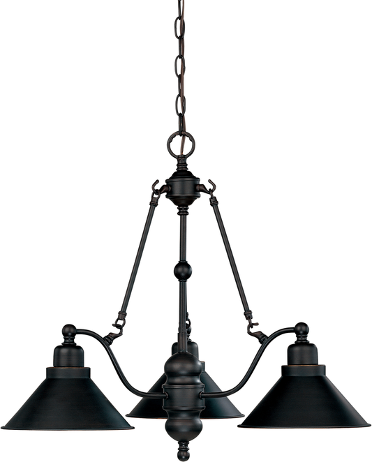 Bridgeview; 3 Light; 26 in.; Chandelier