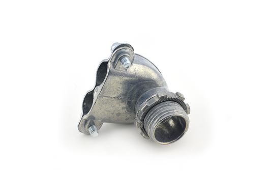 90-Degree Duplex Connector 3/8", Die Cast Zinc