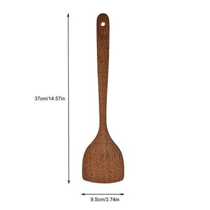 5 Pcs Wooden Cooking Utensils Set