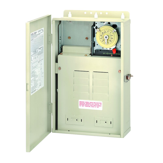 100 A Load Center with T104M Mechanism, 8-Breaker Spaces