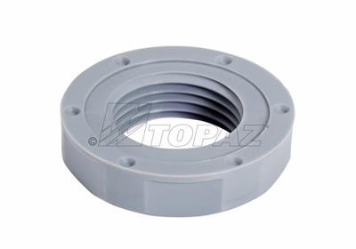 3/4" NPT Locknuts - Gray 6/6 Nylon