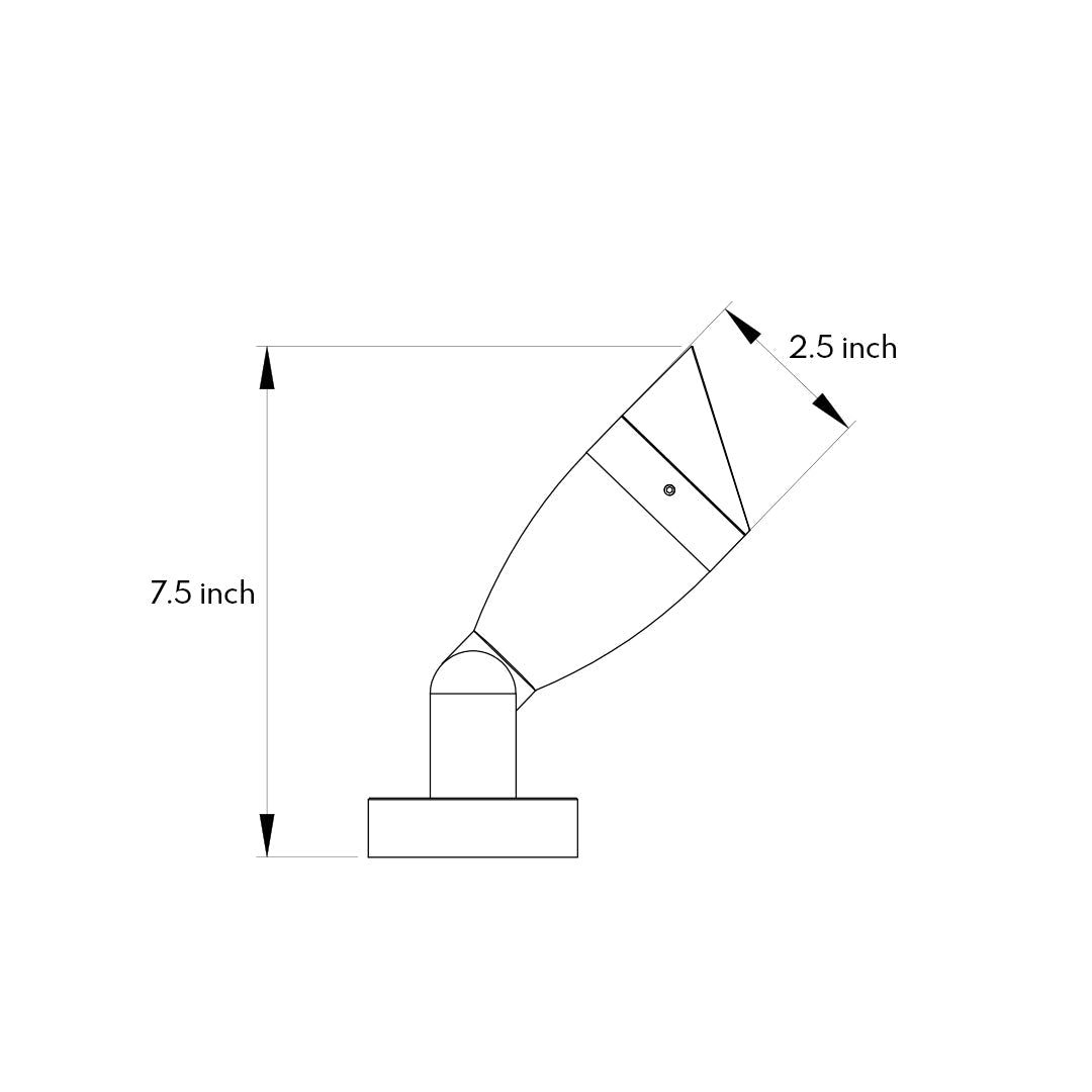 Waterproof LED Outdoor Spotlight Lamp Minimalist Style