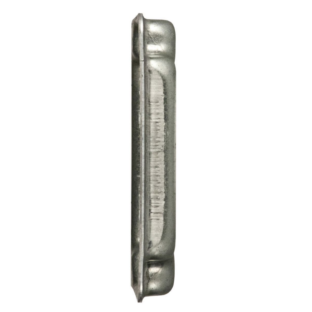 4 in. Square Cover, Exposed Work, 1.62 in. dia. 20A Receptacle