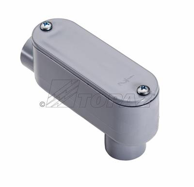 1-1/4" Schedule 40 PVC LB Type Conduit Bodies with Junction Boxes