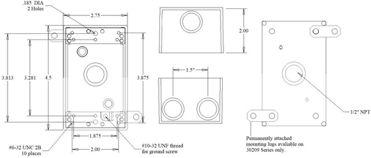 30209, Weatherproof Outlet Box