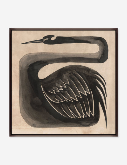 Midnight Swan Wall Art by D’Alessandro Léon