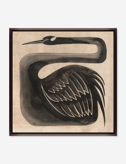 Midnight Swan Wall Art by D’Alessandro Léon