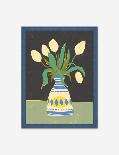 Spring Tulip Wall Art by Kathy Mann