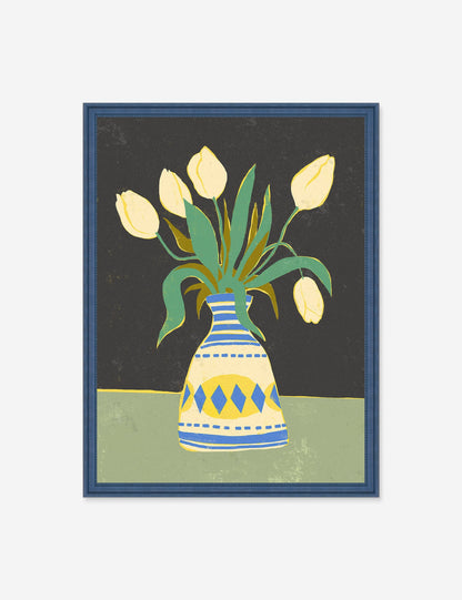 Spring Tulip Wall Art by Kathy Mann