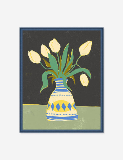 Spring Tulip Wall Art by Kathy Mann