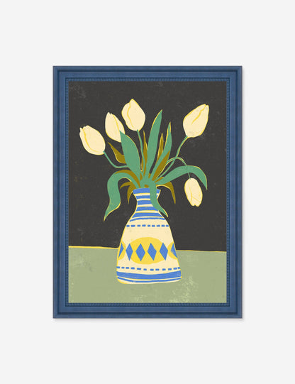 Spring Tulip Wall Art by Kathy Mann