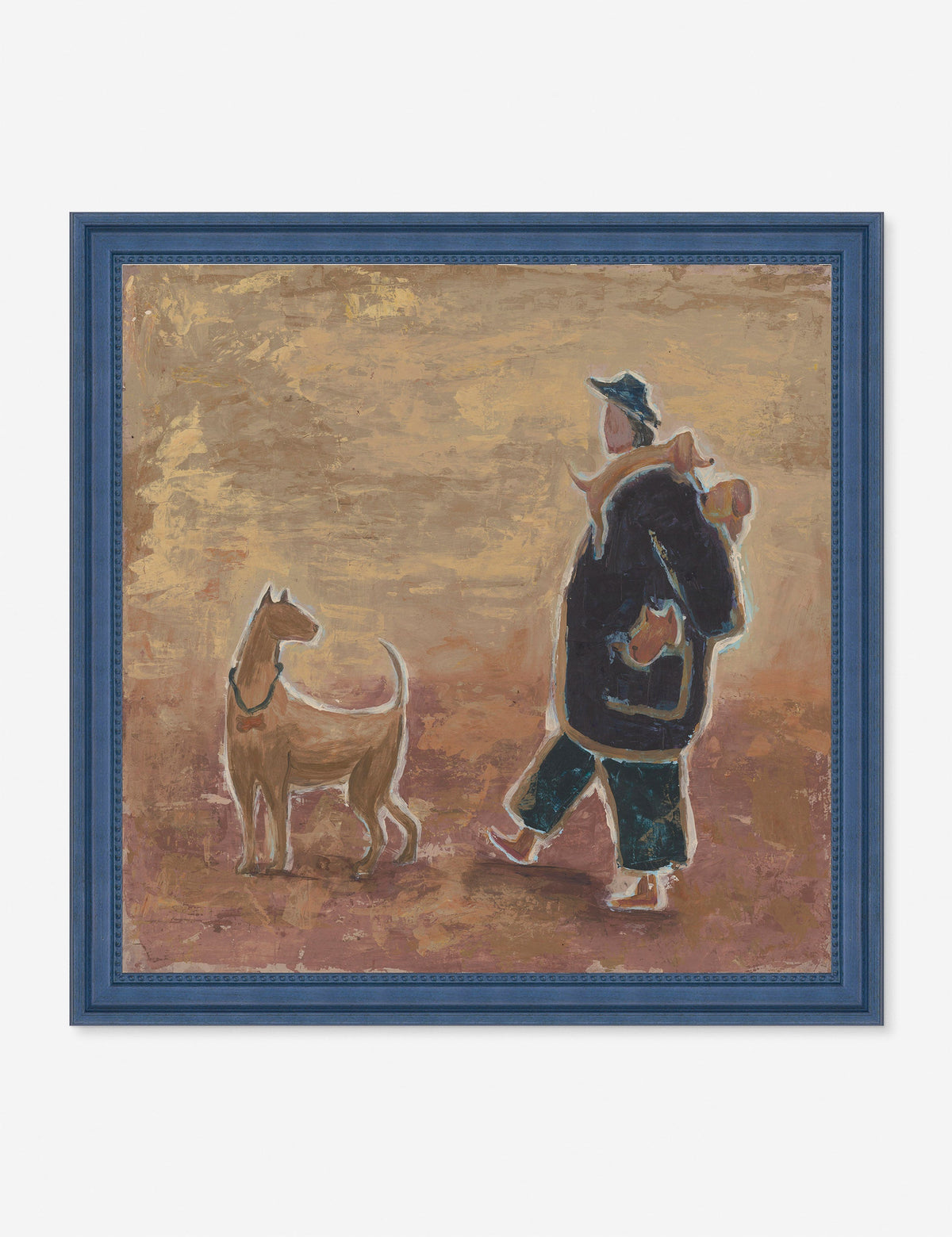 Walking with Dogs Wall Art by Sena Zander