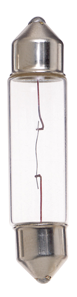 5 Watt miniature; T3 1/4; 15000 Average rated hours; 50 Lumens; Festoon base; 24 Volt
