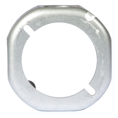 3-1/2 in. Octagon Extension Ring, Drawn, 1-1/2 in. Deep, Four 1/2 in. KO's