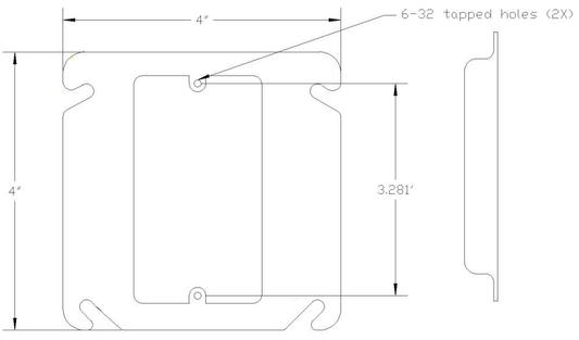 11223, Square Box Cover
