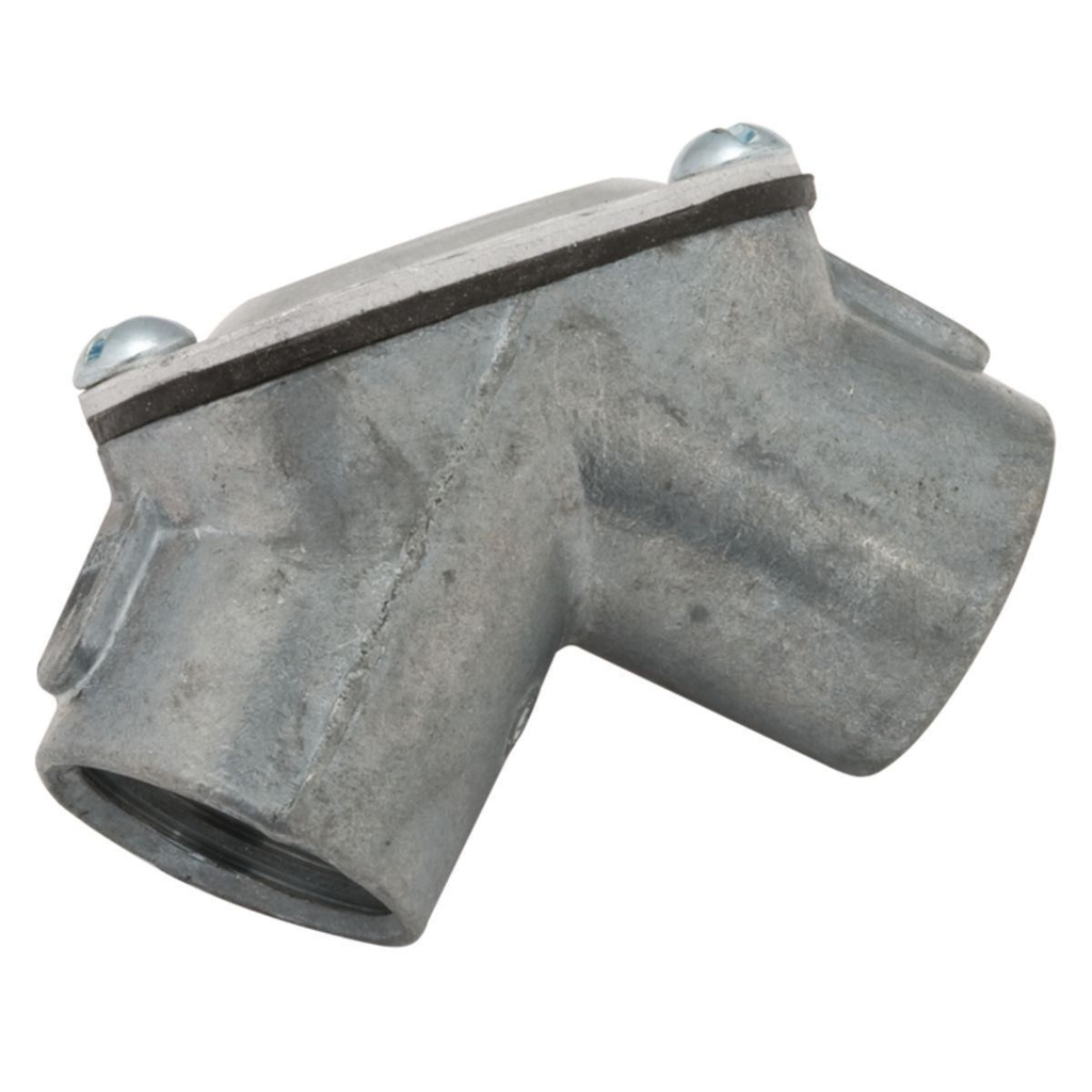 3/4 in. 90 Degree Rigid/IMC Handy Ell Threaded Coupling