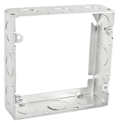 73151-SW - Welded Extension Ring 1-1/2" Deep 1/2 & 3/4 KOs, 4-11/16", 25 Pak