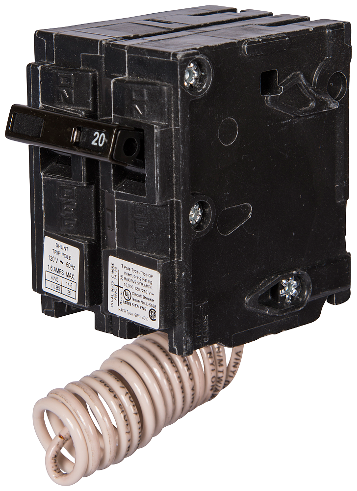 BREAKER 15A 1P 120V 10K QP 120V SHUNT