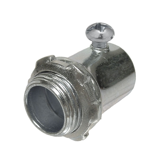 2 in. EMT Set-Screw Connector, Uninsulated