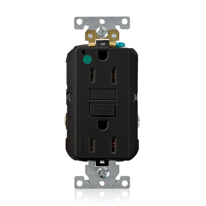 15 Amp, SmartlockPro® GFCI Receptacle/Outlet, Hospital Grade