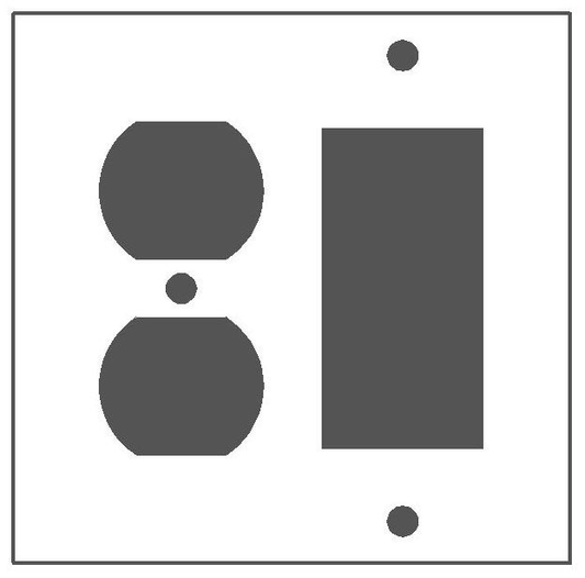 93672, Wallplate