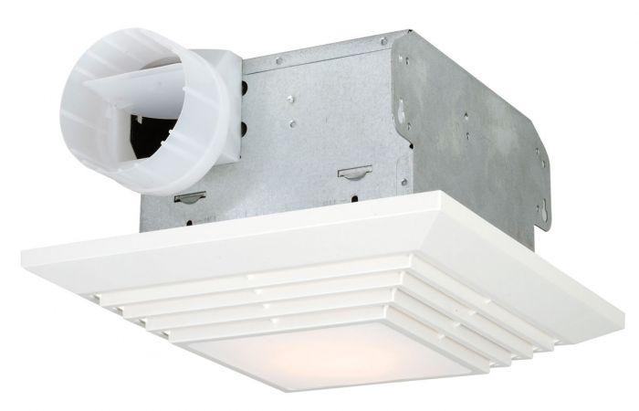 90 CFM Bathroom Exhaust Fan Light - TFV90L