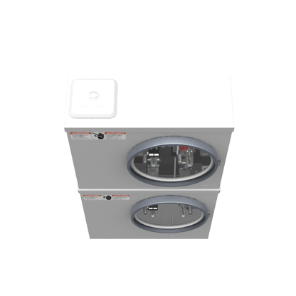5 Terminal Ringless Small Closing Plate 2 Position 7-8 In Barrel Lock Ground With Bracket Provision