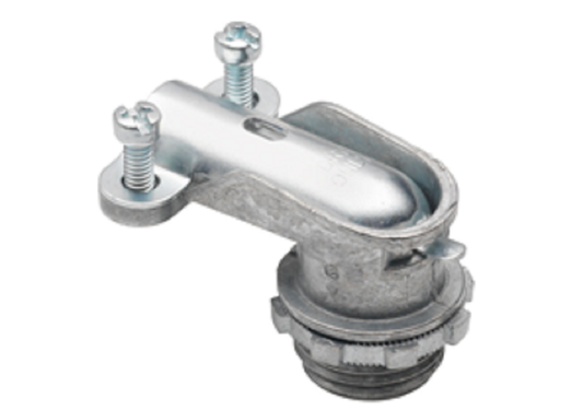90-Degree Connector 3/8", Die Cast Zinc